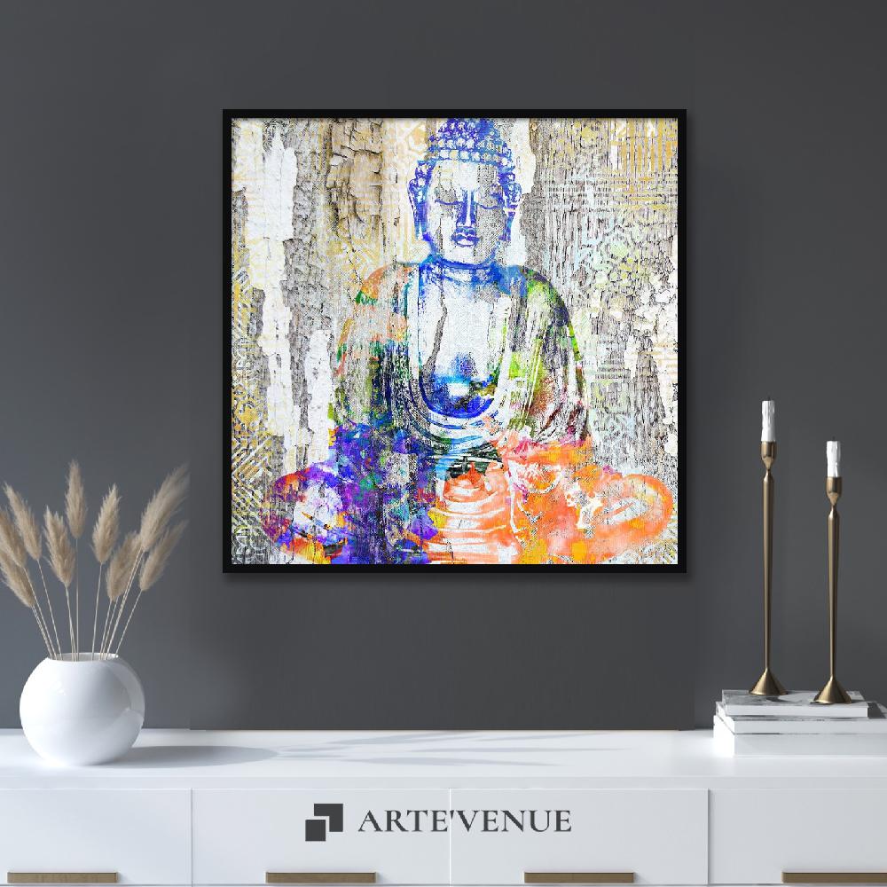 Set of wall art paintings full view