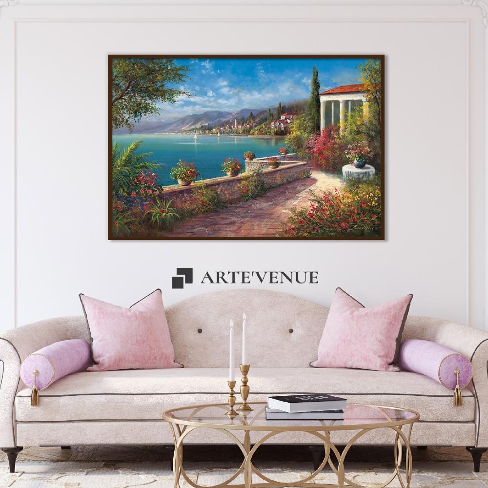 Set of wall art paintings full view