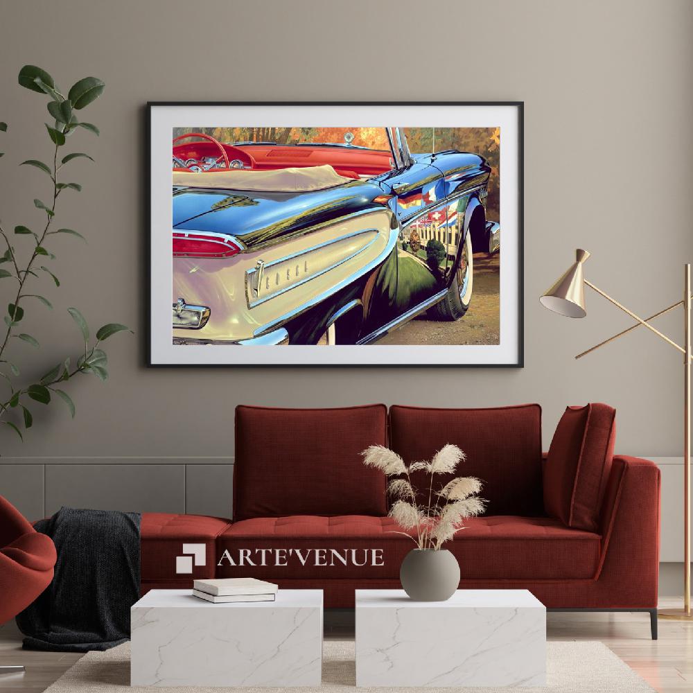 Set of wall art paintings full view