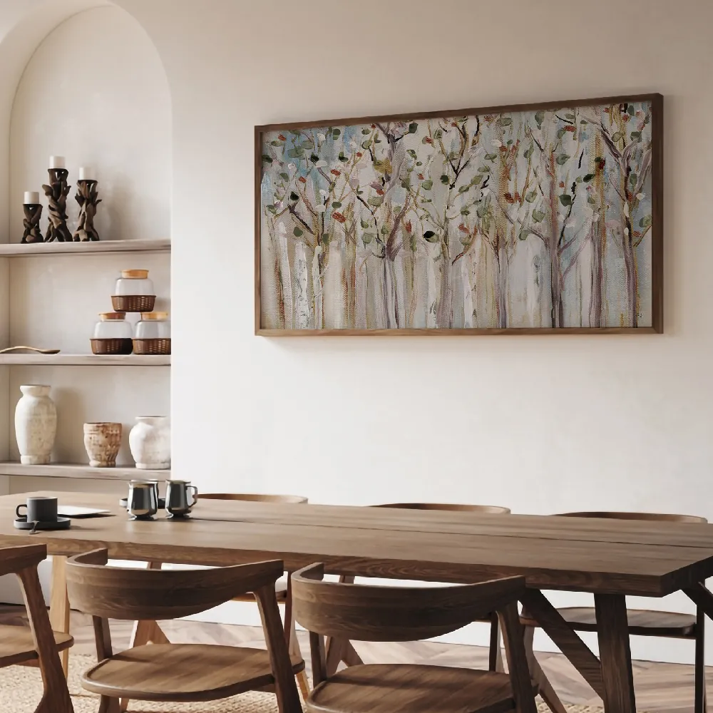 Set of wall art painting,Spring Day