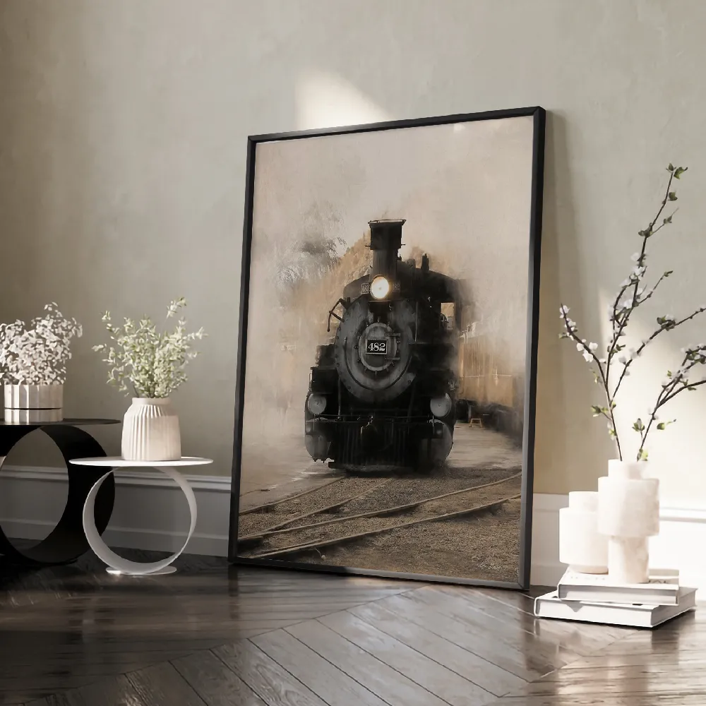 Set of wall art paintings full view