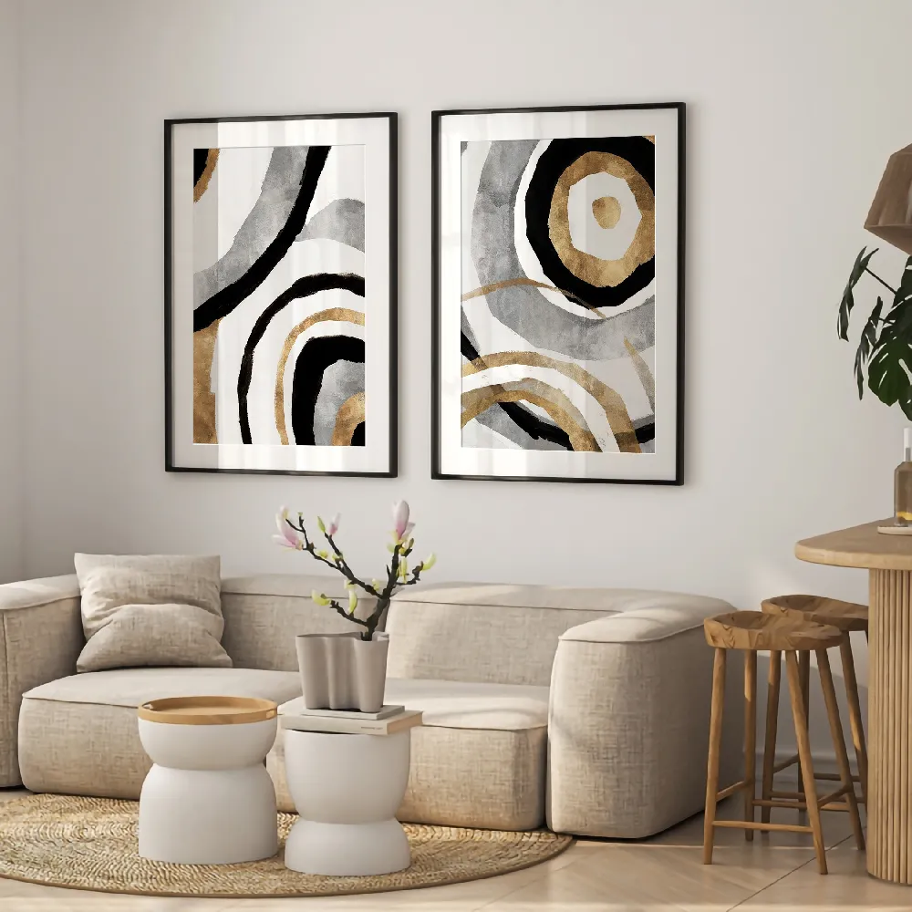 Set of wall art painting,Nation 