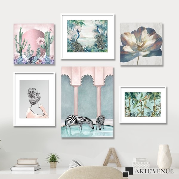 Similar gallery walls