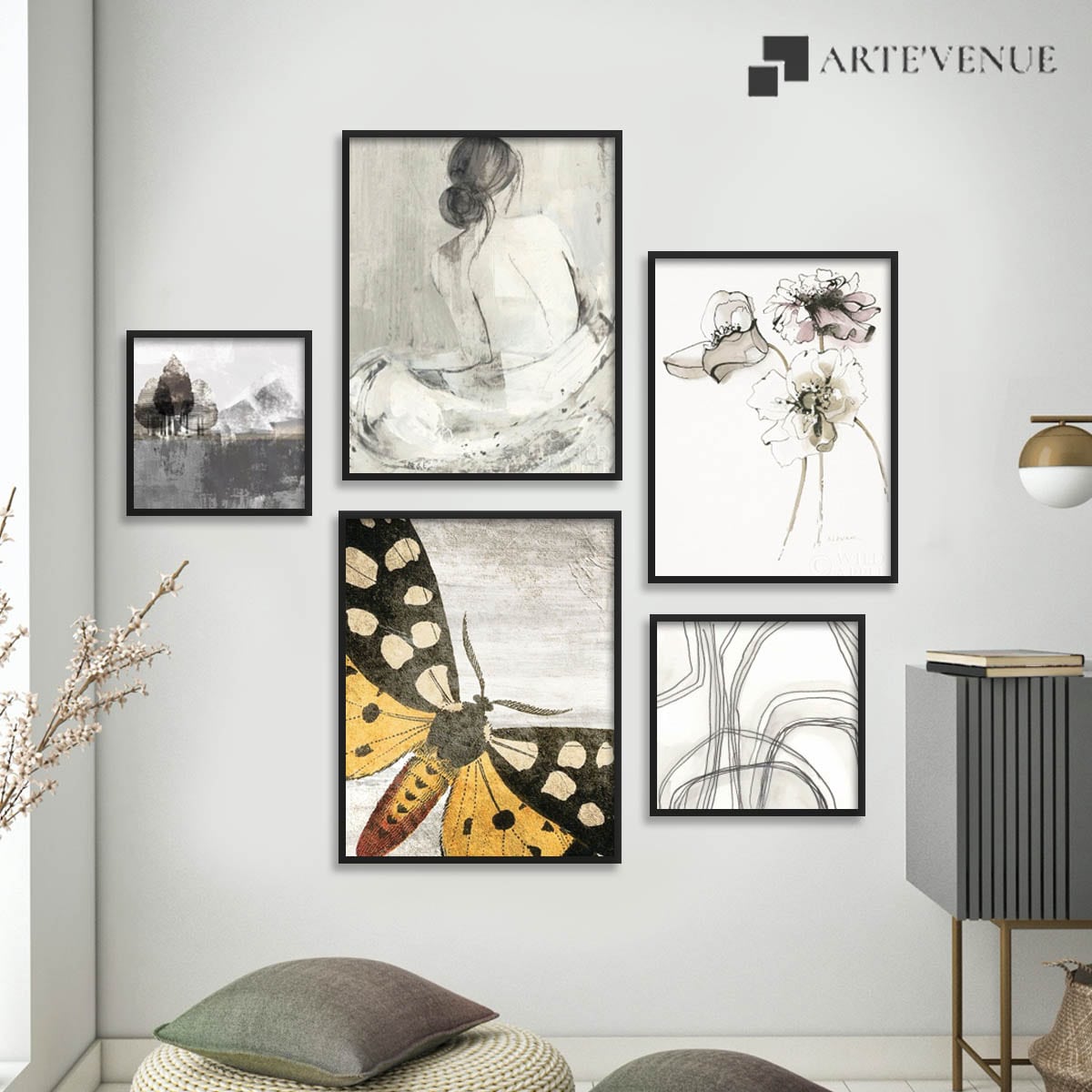 Similar gallery walls