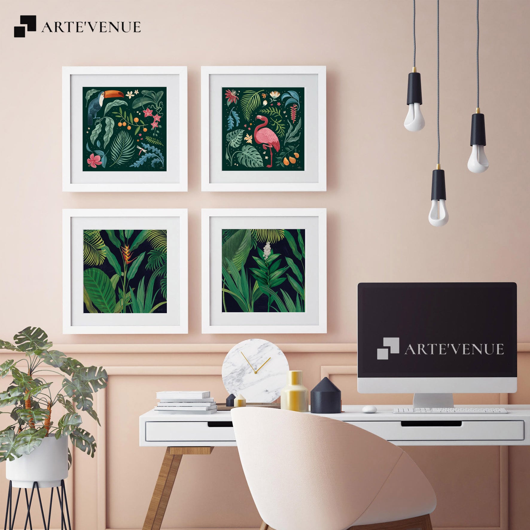 Similar gallery walls