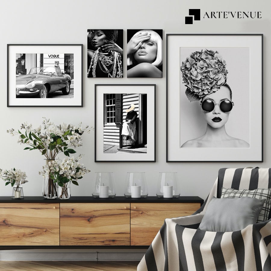 Similar gallery walls