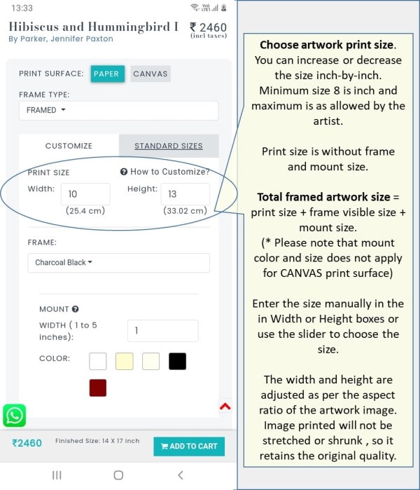 Choose Your Own Size