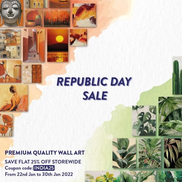 Buy beautiful paintings online and save 15%