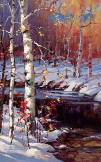 Winter Scenery Paintings